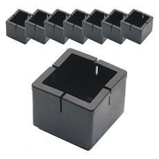 마켓감성 사일런트 의자 발커버, 블랙, 8개