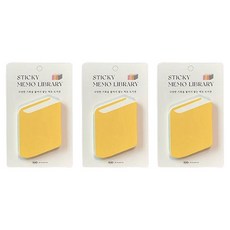 PLEPIC 便利貼組合, 01 黃色, 3個