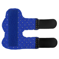 스카위즈 운동 보호 손가락 밴드 펀칭 블루, 1개