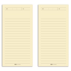 PLEPIC 彈出式備忘錄標誌, 2本, 1本, 19 橫線(檸檬黃)
