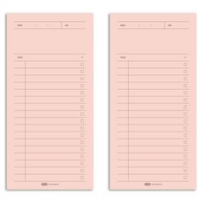 플레픽 팝업 메모 사인, 21 리스트 코타, 60매, 2개