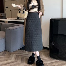 LUNA GIRL 女款Jeklon絎縫裙 L24WSK100823