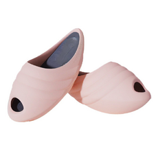 제이케이 바른자세 발바닥 지압 균형 스트레처 양쪽착용 핑크 콘치, 1세트