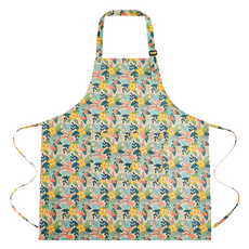 Titan 漂亮防水圍裙 帆布防水, 綠色花卉