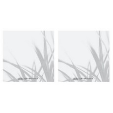 플레픽 실루엣 트레이싱 점착 메모잇, 04 리프, 1개입, 2개