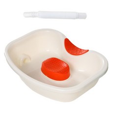 D'fave 時尚便攜式洗髮盆 47 x 34 cm, 白色, 1個