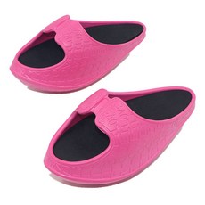 제이케이 바른자세 자세교정 발바닥 지압 균형 스트레처 양쪽착용 세트 로즈레터, 1세트