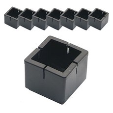 마켓감성 사일런트 의자 발커버, 블랙, 8개