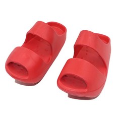 제이케이 바른자세 자세교정 발바닥 지압 균형 스트레처 더블 스트랩 양쪽착용 세트 레드, 1세트