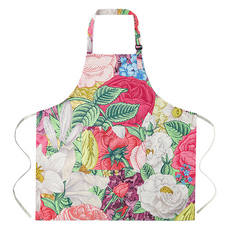 Titan 漂亮防水圍裙 帆布防水, 牡丹