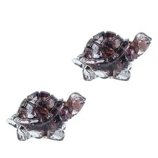 더플로우커머스 신년 장수기원 다양한 원석 느낌 거북이 장식 피규어 2p, 38