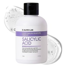 ALIVE LAB Enrich 水楊酸 0.5% 潔面乳, 170ml, 1個