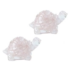 더플로우커머스 신년 장수기원 다양한 원석 느낌 거북이 장식 피규어 2p, 34