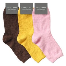 COZY LABEL 女用柔軟不勒腳踝四季孕婦襪3雙組 C, 1套