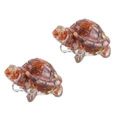 더플로우커머스 신년 장수기원 다양한 원석 느낌 거북이 장식 피규어 2p, 43