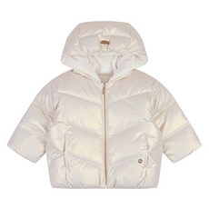 ETTOI 童款珍珠光感連帽羽絨外套