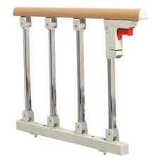 D.fave Essential 不鏽鋼安全扶手 木質 4階, 1個