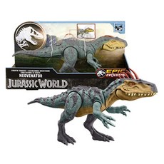 MATTEL 美泰兒 侏羅紀世界 巨型追蹤者恐龍公仔 新獵龍, 1個