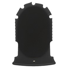 미펫 반려동물 스탠다드 실리콘 브러쉬, Black, 1개