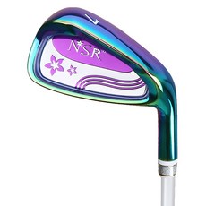 PGM Golf 女性用高爾夫 NSR2 7號全息鋼鐵桿, 30度, L