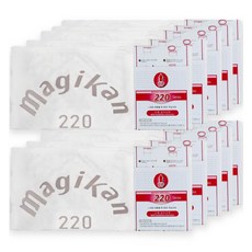 MAGIKAN 220白色Logo補充裝垃圾袋220R10W, 9L, 10個