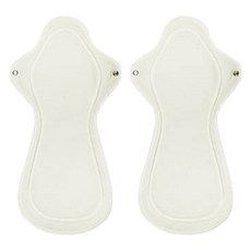 eechae 蝶翼型特長夜用棉質衛生棉 象牙白, 夜用以上, 2個, 1入