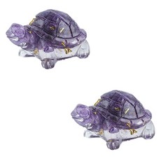 홈플로우 신년 장수기원 원석 느낌 거북이 장식 피규어 2p, 47