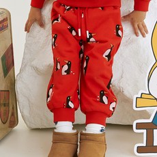 兒童澎澎保暖運動褲