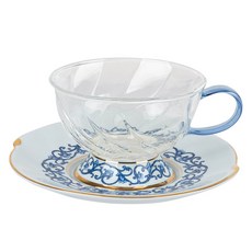 EILONG 宜龍 Fusion Asia 茶杯+杯墊組 160ml, 1套, 混合色