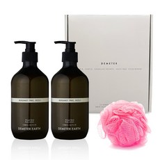 DEMETER 大地系列身體乳 西西里 500ml x 2入 + 沐浴球組合, 1套