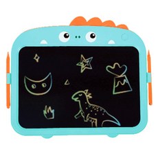 Norijasingam 素描大號遊戲墊電子筆記本 13.5, 單一商品, 藍綠色 大暴龍