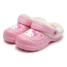 三麗鷗兒童款Hello Kitty Lena防寒拖鞋