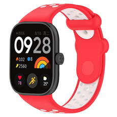 파이네스트원 샤오미 레드미 워치 4 믹스 컬러 스트랩 26.9mm, 오렌지 화이트, 1개