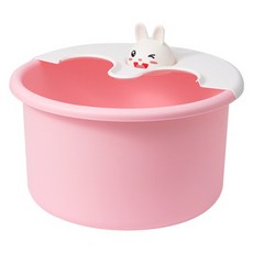 PEONIST 圓形浴室足浴桶, 1個, 兔子
