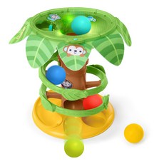 kids2 bright starts 球類遊戲叢林樹, 1個, 混合顏色