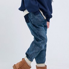 jkids 女童用 Nije 內刷毛丹寧褲 J7897