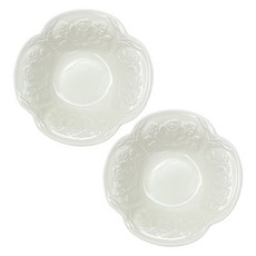 American Road Corcho 歐式陶瓷醬料碟 RK2209, 白色, 2個