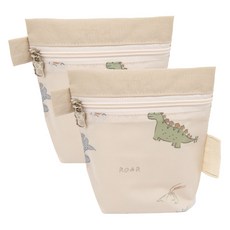 semoms Poky 雙面防水藥袋 2入, 恐龍樂園