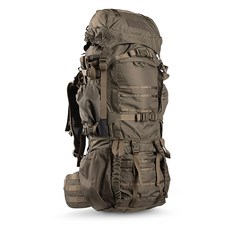 EBERLESTOCK V69 Destroyer Pack 後背包 60L 附防水罩, 軍綠色