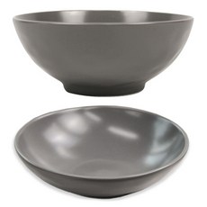 솔 면기 찬기소 2p 세트, 그레이, 1세트