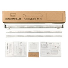 렌가드 시스템 후드필터 600 리필 2p, 혼합색상, 1세트