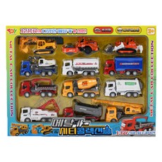Toy&Toy 金屬車 城市系列 玩具 12件組, 1套, 混合顏色