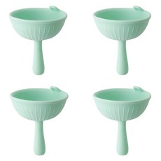 EasySili 矽膠多用途摺疊漏斗, 薄荷綠, 4個