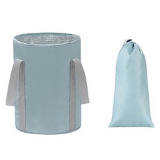 PEONIST Water Bucket 便攜式浴室足浴桶, 1個, 薄荷綠