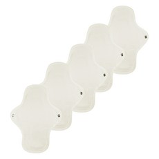 李採 純棉衛生棉 象牙白, 5個, 1入, 護墊