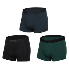 [제로퓨즈] PUMA Bodywear 男性無痕熱壓剪裁平口褲3件組