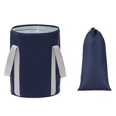 PEONIST Water Bucket 便攜式浴室足浴桶, 1個, 海軍藍
