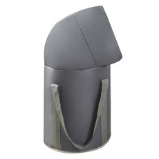 피어니스트 욕실 휴대용 대야 족욕통, 1개, 그레이