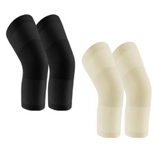 Monster Thin 護膝 2入, 黑色, 米色, 2個