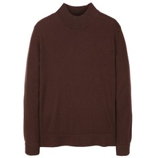 캐시미어 모크넥 니트